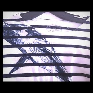 J Crew whale t shirt, nwot